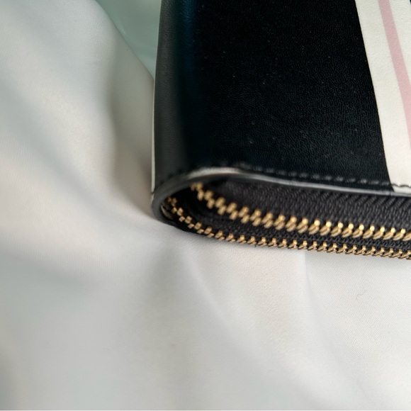 🌷‼️Final Clearance‼️ KATE SPADE Large Wallet Double Zip Wrist Strap Leather - Picture 6 of 12